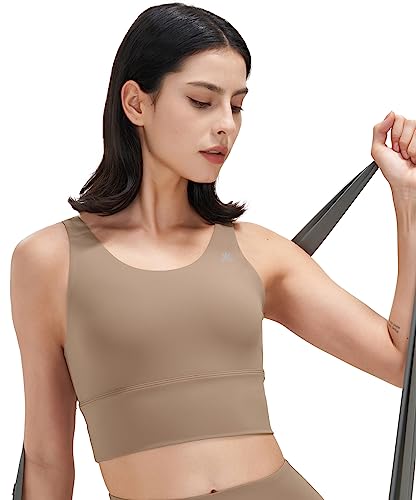 Image of Kobo Medium Impact Slip on Everyday Sports Bra for Women - Lightly-Padded, Non-Wired & High Coverage | Lined Cups with Removable Inserts (Imported)