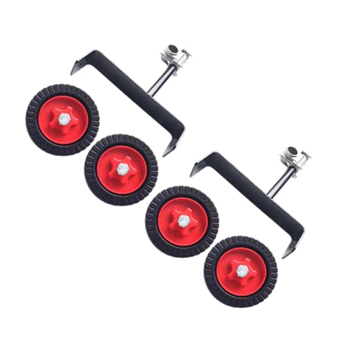 Happyyami 2piezas Ruedas De Soporte Para Cortacésped Desbrozadora Eléctrica Ruedas Auxiliares