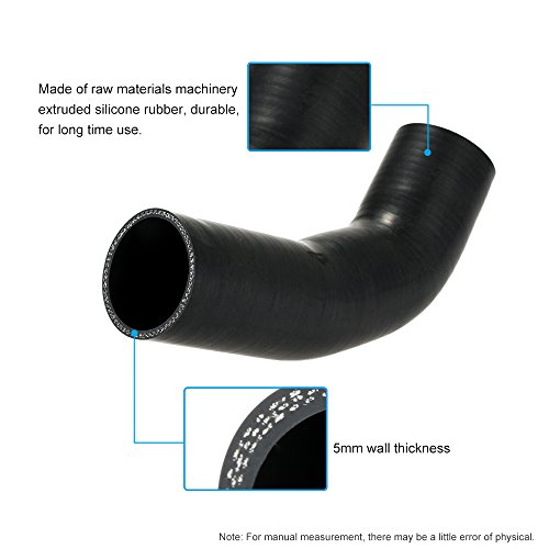 mewmewcat Tubo de reforço de turbo de mangueira de silicone EGR compatível com BMW E46 3 SÉRIE 318d