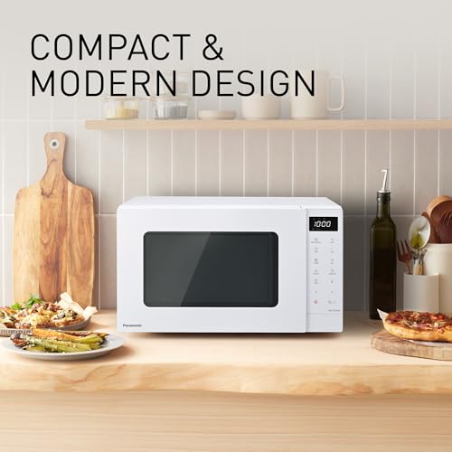 Panasonic NN-GT21QWEPQ 20L Grill-Mikrowelle mit Drehteller und Gitterrost, 800 W, 1000 W Grill, LED-Display, automatisches Auftauen, insgesamt 12 Automatikprogramme, Timer, weiß 9 Panasonic NN-GT21QWEPQ 20L Grill-Mikrowelle mit Drehteller und Gitterrost, 800 W, 1000 W Grill, LED-Display, automatisches Auftauen, insgesamt 12 Automatikprogramme, Timer, weiß