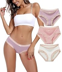 3f Pack-white/Pink/Purple