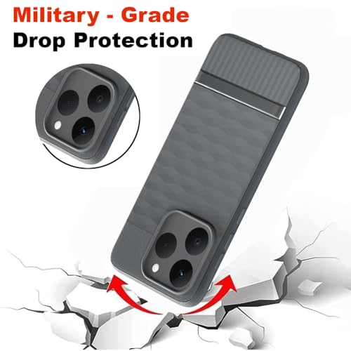 Image of Shockproof Case for Realme 15T 5G / Narzo 90 5G | Full Camera Protection | TPU Flexible Back Cover for Realme 15T 5G / Narzo 90 5G (Graphite Grey)