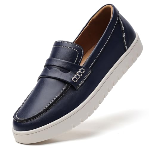 Image of QAE Loafers for Women Penny Loafers Slip On Sneakers Womens Shoes Dressy Casual Comfortable Ladies Summer Shoes