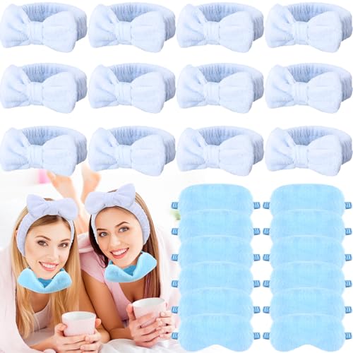 Bandeaux de spa en peluche bleu Jexine pour fête unique et invités de mariage