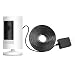 Weatherproof Integrated Charger for Ring Spotlight Cam Battery - Extra Long and Thin 21ft Cable to Continuously Operate Your Home Security Camera - by Wasserstein (Black)