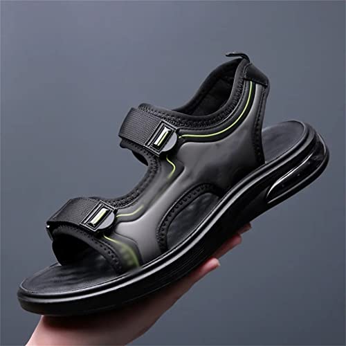 Air Cushion Increased Sandals Men's Sports Casual No Slip Beach Shoes Men's Youth Sandals(43)3