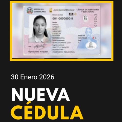 Nueva C&eacute;dula de Identidad en la Rep&uacute;blica Dominicana.