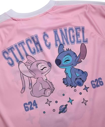 Image of Disney Womens Baseball Jersey Lightweight Graphic Baseball Shirts for Women | 100% Polyester Fabric, Lightweight & Breathable, Mesh or Button-Down Styles