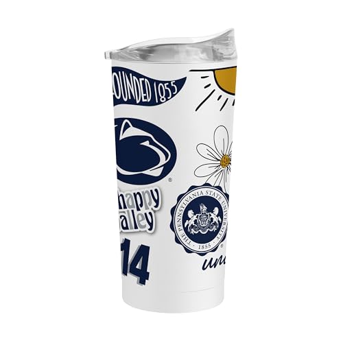 Image of Logo Brands NCAA Native Icons 20 oz Stainless Steel Tumbler - Double Wall Vacuum Insulated
