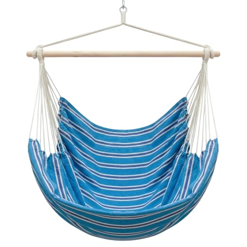 AMANKA Chaise Suspendue Exterieur XXL - 185x130 Fauteuil Suspendu Balancelle de Jardin Fauteuil a Suspendre Fauteuil Relax Intérieur Siege Suspendu Exterieur...