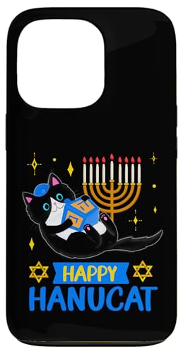 Happy HANUCAT �q���p �t�@�j�[�n�k�J�L ���m���[ ���̎q�p �X�}�z�P�[�X iPhone 13 Pro �p