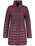  Gerry Weber Damen Steppmantel Tailliert, Figurumspielend Mauve Wine 44