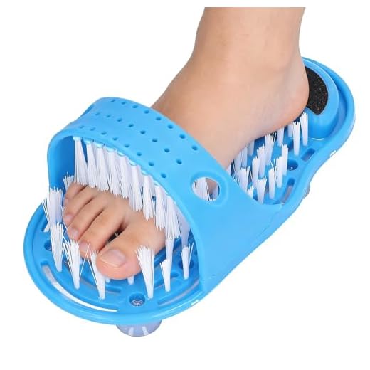 1 Stück Fußbürste, Fußbürste Für Die Dusche, Fussbürste Fußwäscher, Spa-Massagegerät, Hausschuhe, Entlasten Druckmassage, Fußreiniger, Peeling, Einfache Fußreinigungsbürste