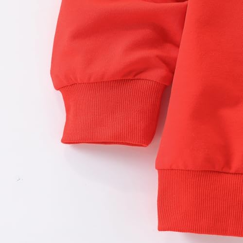 Image of KIDLAGA Toddler Boy Clothes Long Sleeve Hoodie Sweatsuits Tops and Pants Boys Fall Winter Color Block Outfits Set 5-12 Years
