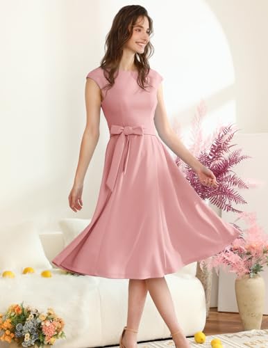 image for DRESSTELLS Cocktail Dresses, Womens Formal Wedding Guest Bridesmaid Mo