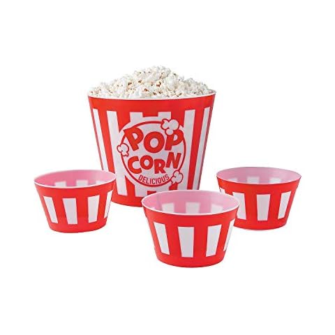 Fun Express Popcorn Bowl Serving Set Cover