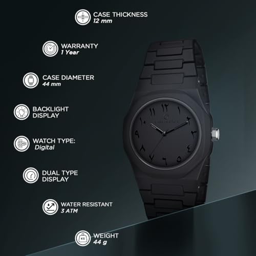 Image of Carlington Premium Analog Men's Watch - Elegant Stainless Steel Chain Strap, Sleek Dial, Quartz Movement, Premium Gift Watch for Men - CT 9152 Black