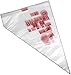 Enjoydeal 100pcs Fashion Disposable Pastry Bag Icing Piping Cake Pastry Cupcake Decorating Bags (Large)