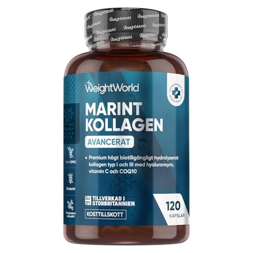 Marint kollagen kosttillskott med hyaluronsyra - 1200 mg - 90 kapslar - NatiCol kollagen med C-vitamin, CoQ10, zink & Aloe Vera, naturligt keto-vänligt kollagen tillskott för hud, hår och naglar