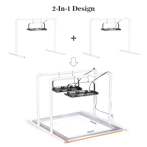 image for Caydo 2PCS 50W LED UV Screen Printing Light Exposure Unit with Light S