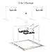 Caydo 2PCS 50W LED UV Screen Printing Light Exposure Unit with Light Stands, Cable Ties, Exposure Unit for Screen Printing and Cyanotypes