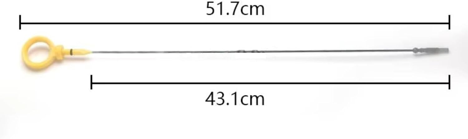 Oil Gauge Dipstick Compatible with S4 S4 S5 Gasoline Type for Q7 3.0T 06E115611H Replacement Engine Oil Dipstick Gauge Level Dip Stick for Probe Check