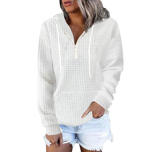 Pull à capuche doux couleur pure pour savourer des moments de sérénité et de détente absolue