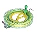 SUPVOX Mulinello per aquiloni Linea di Corde per aquiloni avvolgicavo avvolgicavo Mulinello Impugnatura Manico Ruota Strumenti di Volo Accessori per aquiloni Esterni Professionali Verde 18cm