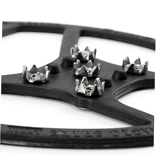 Cubierta antideslizante elástica para calzado de escalada en hielo, accesorio para crampones y clavos miniatura 2