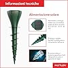 PATTLER Scaccia Talpe Solare a Ultrasuoni Impermeabile, Repellente Serpenti, Dissuasori per Talpe, Dissuasore per Topi, Repellente per Serpenti, Trappola Talpe, Repellente Lucertole | 2 Pezzi #2