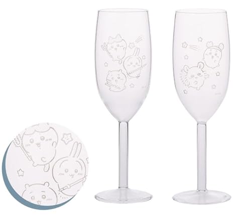 ちい*かわ グラスセット 約19㎝ (シルバー)