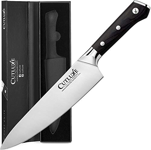 Cutluxe Chef Knife – 8 Inch Kitchen Knife Forged of High Carbon German