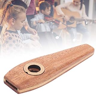 BALITY Flûte Kazoo en Bois, Kazoo en Bois Classique Kazoo en Bois pour Les Amateurs de Musique – Image 3