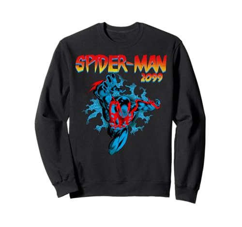 Image of Marvel Spider-Man 2099 Retro Jump Logo Sweatshirt