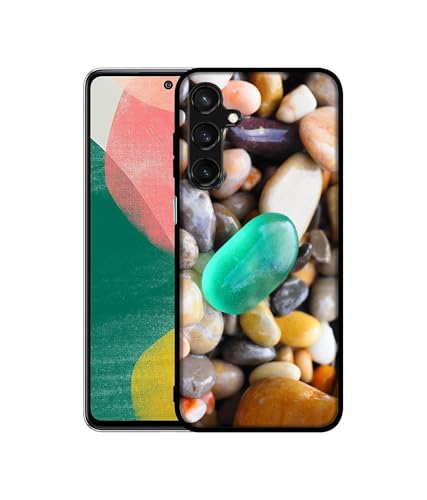 Image of Sea Stones Design Premium 2D Printed Metal Back Case Cover for Samsung Galaxy F54 5G