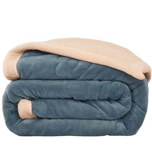DSFHVBDD Manta Suave, Manta Cálida, Manta para Sofá – Manta De Franela con Calor Agradable, Tacto Cómodo, Superficie Esponjosa Y Uso Versátil para Cama, Dormitorio, Sala De Estar