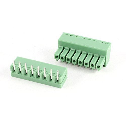 Terminal block Aexit KF2EDG 3.5mm 8 posiciones verde miniatura 1