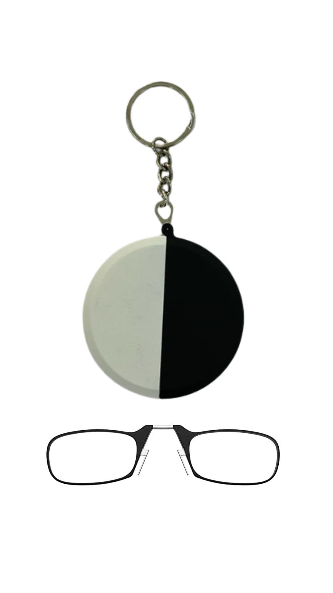 Sunshades New Reading Eye Glasses 19 Round Capsule Compact Nose Reading Eye Glasses (+2.50) (B0BSR47G3T) Amazon Price History, Amazon Price Tracker