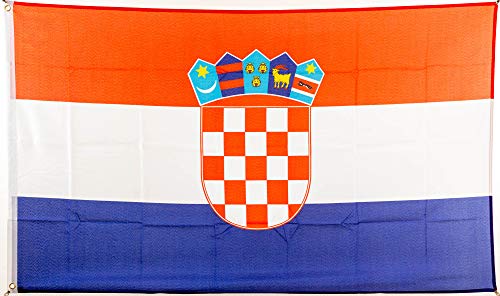 Flag 90 x 150: Croatia