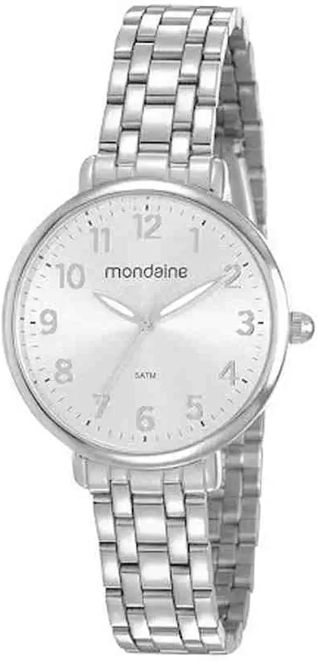 Relogio Mondaine Feminino Ref: 53779l0mvne3 Casual Prateado