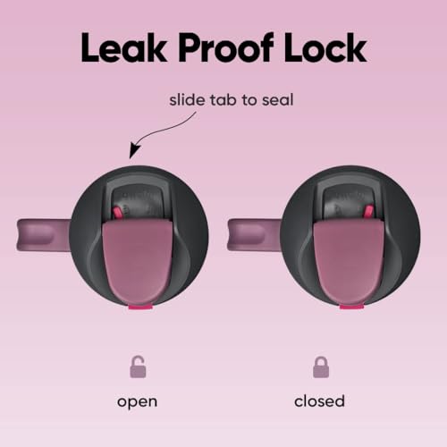 Image of Owala FreeSip Tumbler Insulated Stainless Steel Water Bottle with Built-in Straw and Side Handle, For Travel, Work, School, and Sports, 40oz, BPA Free, Leak Proof, Dreamy Field