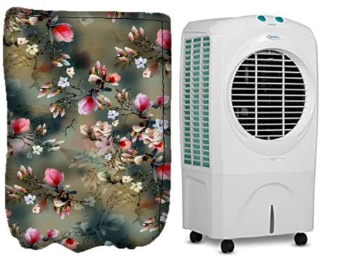 Image of Cooler Cover Compatible for Symphony Siesta 70 XL 70-Litres Desert Air Cooler Waterproof, Dustproof, Size(LXBXH) 73.66X50.8X128.27 Cm, Green.