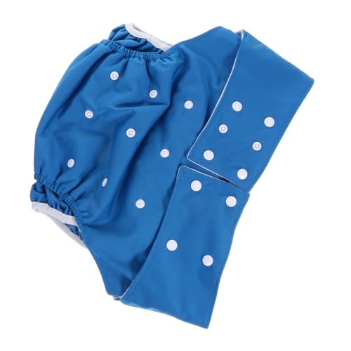 Beatifufu Adjustable Adult Cloth Diaper with Leak Protection Reusable Underwear for Elderly and Sick Breathable Fabric for Comfort and Dryness Suitable for Heavy Absorbency and Overnight Use