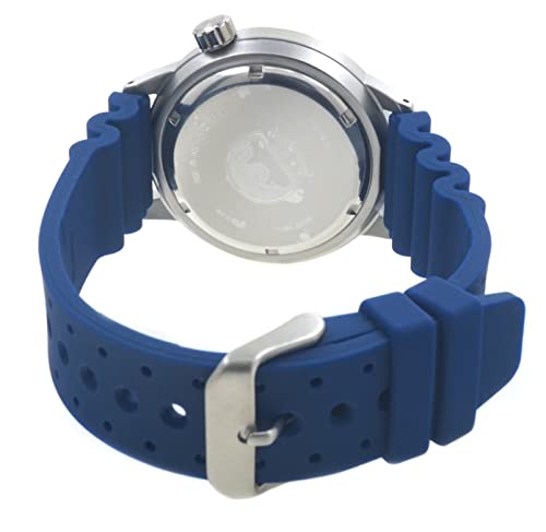ALBA Men's Silicone Wrist Analogue Watch Al4251X1, Dial-Color:Blue, Band Color:Blue - Image 4