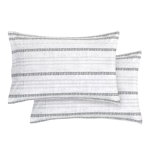 Elegant Comfort Ultra Soft Set of 2 Striped Print