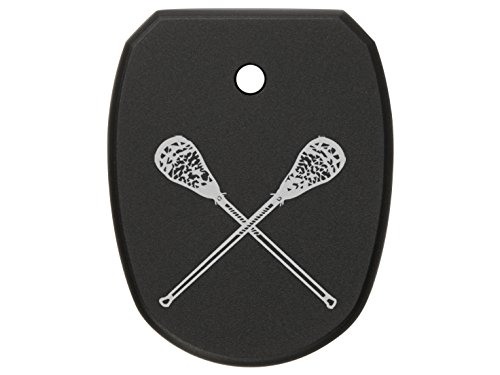 NDZ Performance for SIG Sauer P227 Magazine Base Plate .45 Double-Stack Black Lacrosse Sticks Crossed