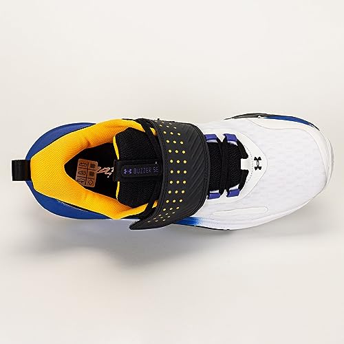 Tênis Under Armour Buzzer Se Masculino Basquete Branco/Preto/Azul 39