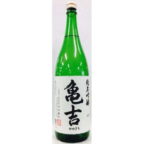 Amazon.co.jp: 亀吉 純米吟醸 1800ml : 食品・飲料・お酒