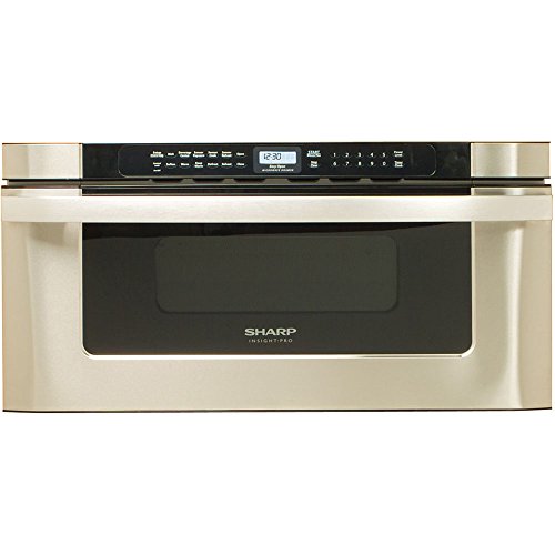 Sharp KB-6525PS 30-Inch Microwave Drawer Oven, 1.2 cu. ft., Stainless