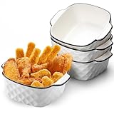 Utilisation : le mini plat à gratin est adapté pour la cuisine quotidienne, par exemple Pour la cuisson des gâteaux, de la viande et des légumes, et peut être utilisé au micro-ondes et au four.